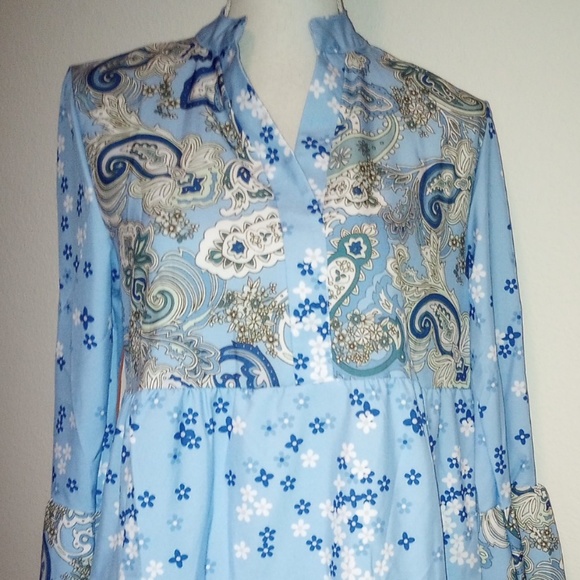 Boho blue dress - Picture 4 of 4